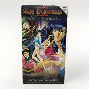 Angel of Darkness IV VHS SoftCel 1998 White Tape Rare Anime English Sub Collect